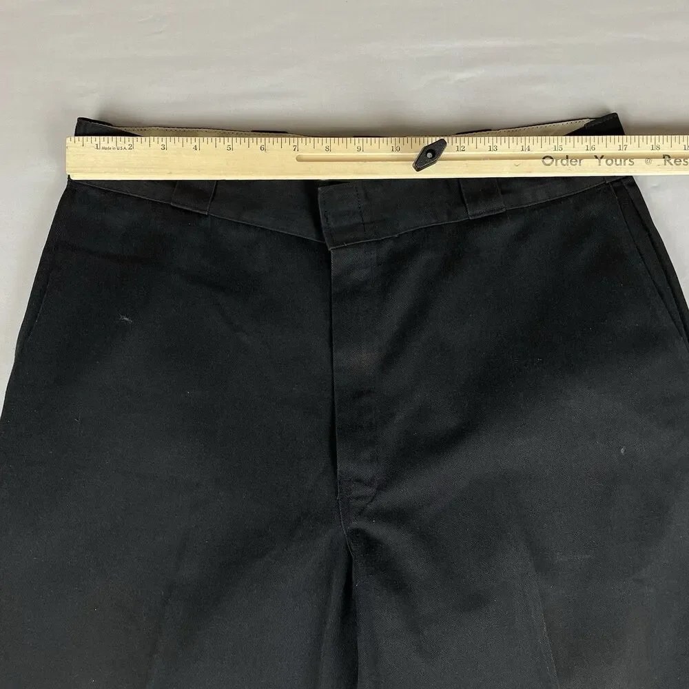 Dickies Double Knee Work Pants Men’s 34x33 Black Menswear Streetwear Urban
